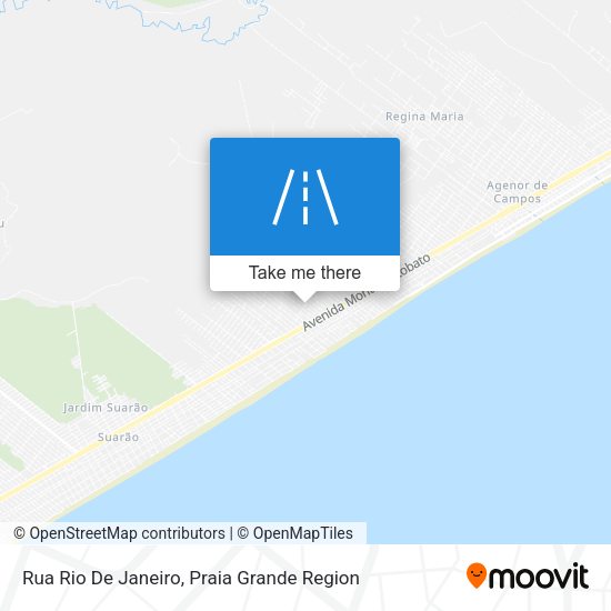 Rua Rio De Janeiro map