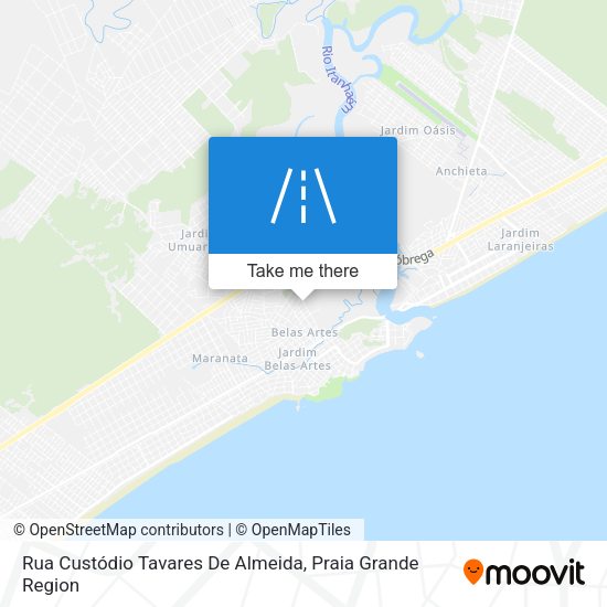 Rua Custódio Tavares De Almeida map