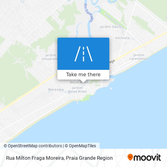 Rua Milton Fraga Moreira map