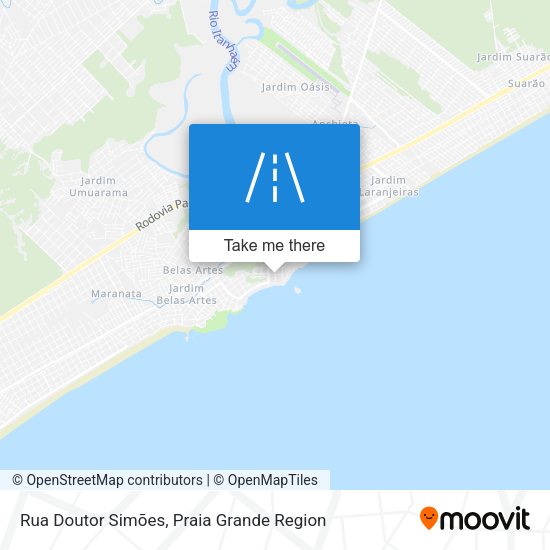 Rua Doutor Simões map