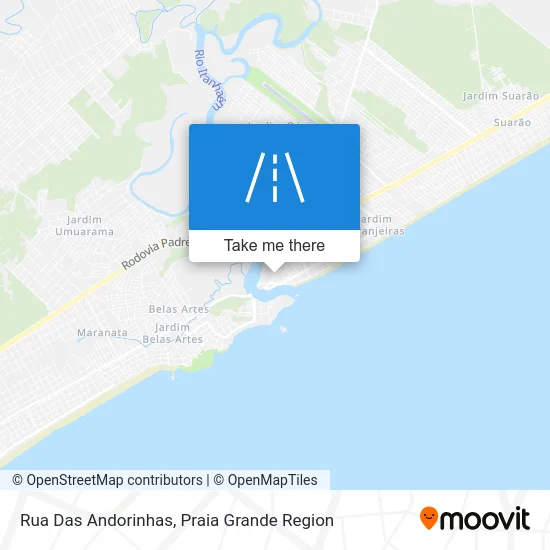 Rua Das Andorinhas map
