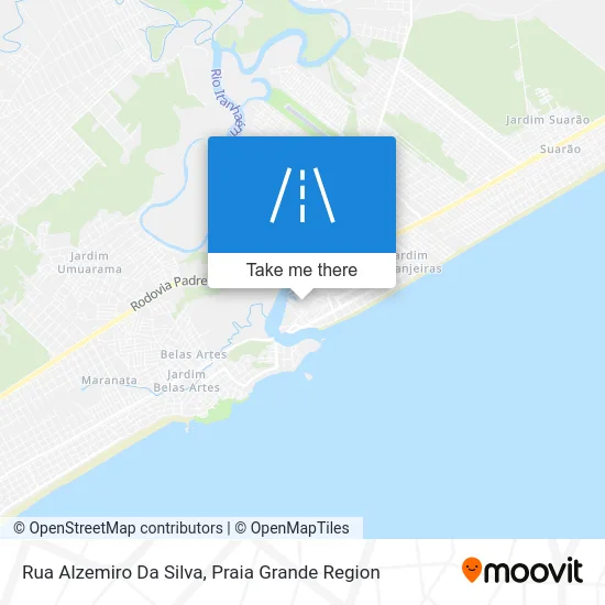 Rua Alzemiro Da Silva map