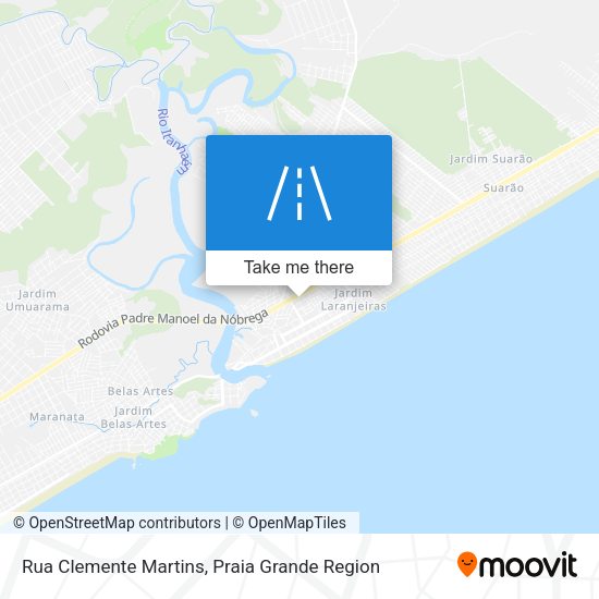 Rua Clemente Martins map
