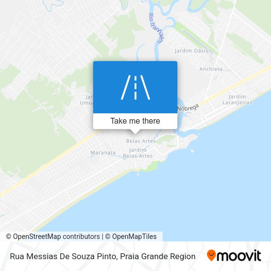 Rua Messias De Souza Pinto map