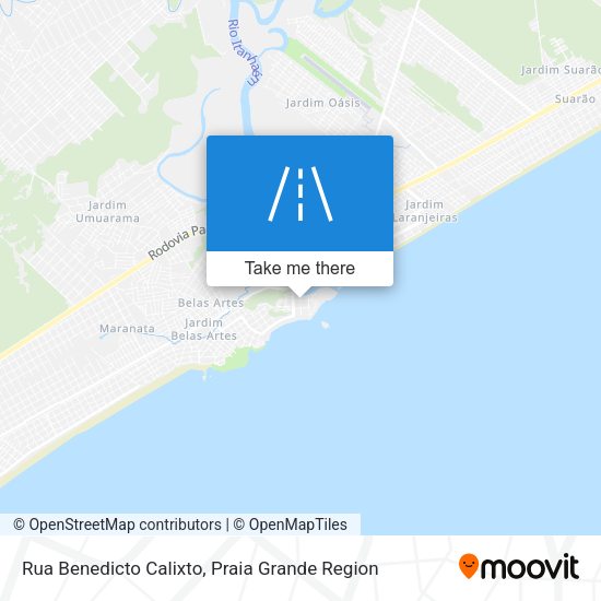 Rua Benedicto Calixto map