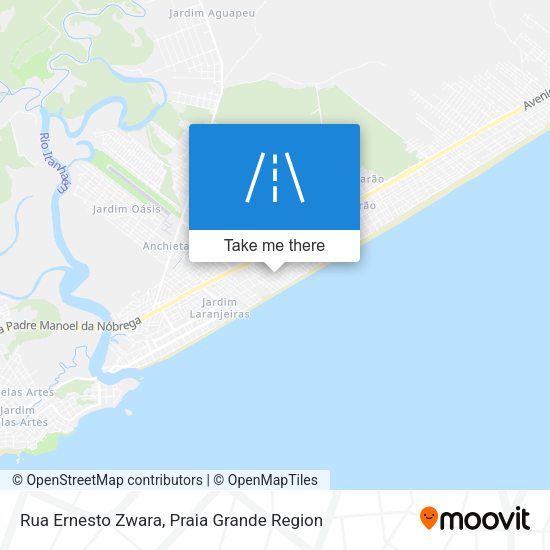 Rua Ernesto Zwara map