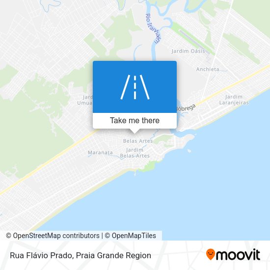 Rua Flávio Prado map