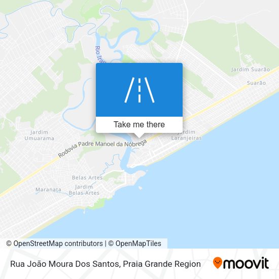 Rua João Moura Dos Santos map