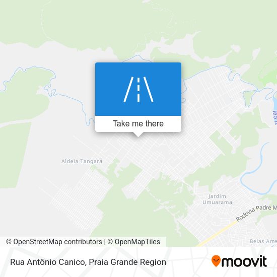 Rua Antônio Canico map