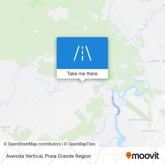 Avenida Vertical map