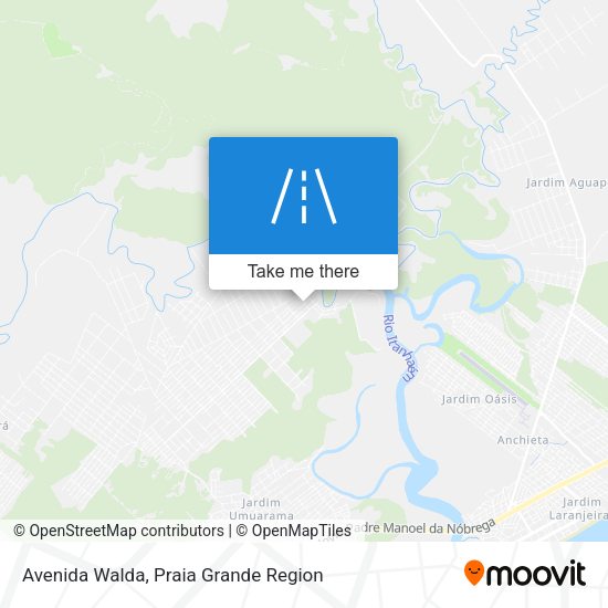 Avenida Walda map