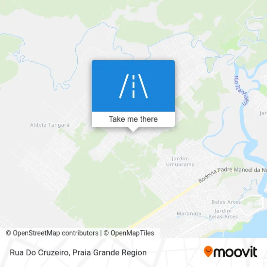 Rua Do Cruzeiro map