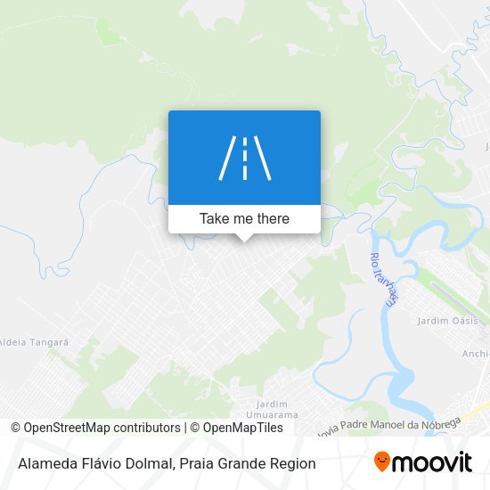 Alameda Flávio Dolmal map
