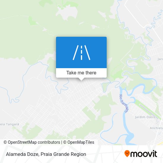 Alameda Doze map