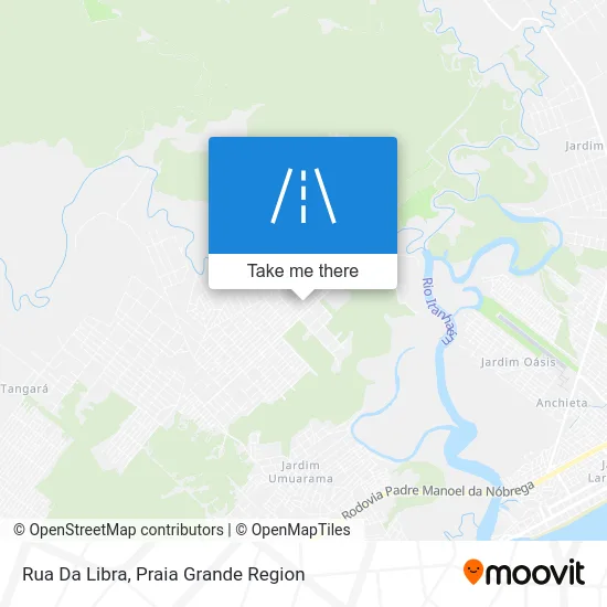 Rua Da Libra map