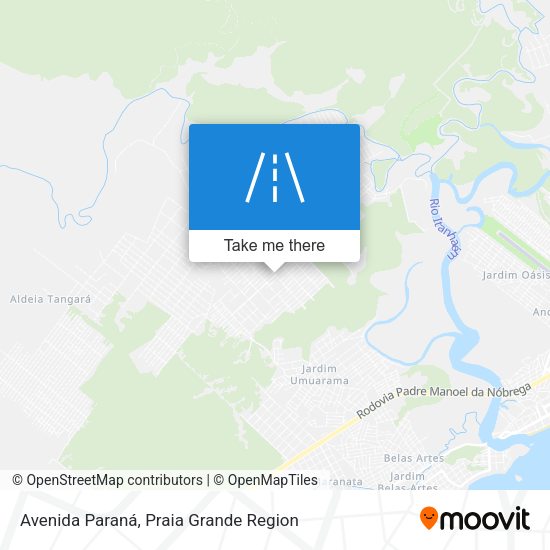 Avenida Paraná map