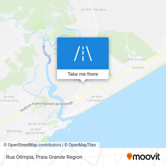 Rua Olímpia map