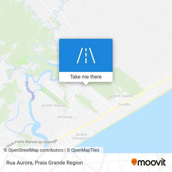 Rua Aurora map