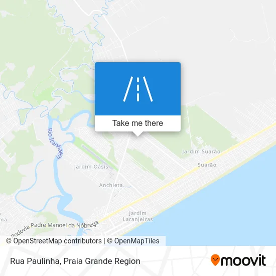 Rua Paulinha map