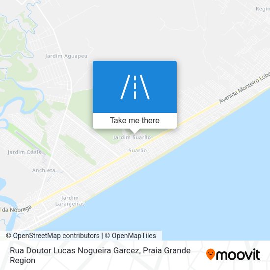 Rua Doutor Lucas Nogueira Garcez map