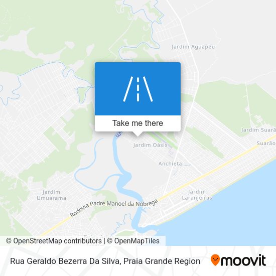 Rua Geraldo Bezerra Da Silva map