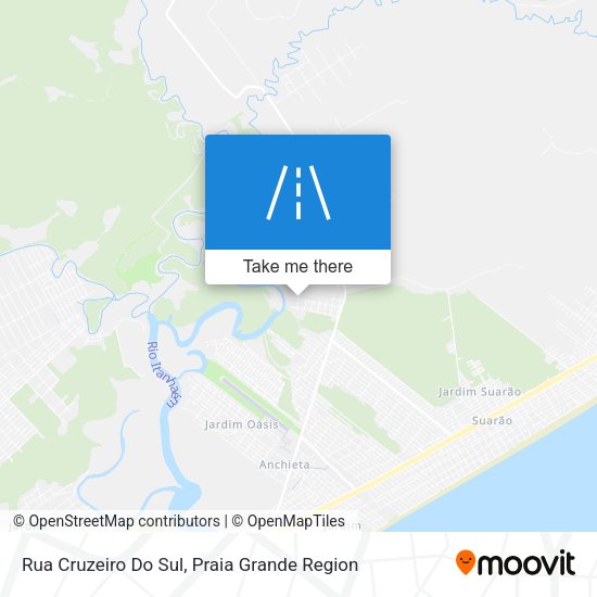 Rua Cruzeiro Do Sul map