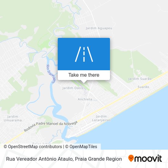Rua Vereador Antônio Ataulo map
