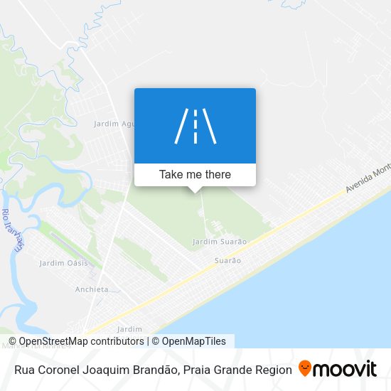Rua Coronel Joaquim Brandão map