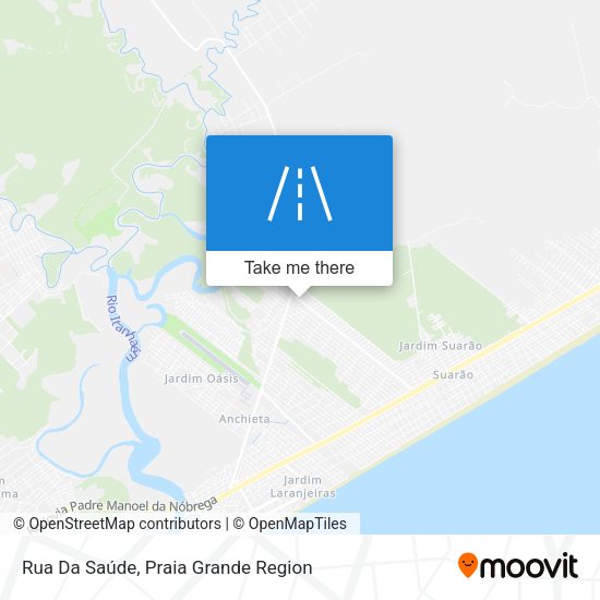 Rua Da Saúde map