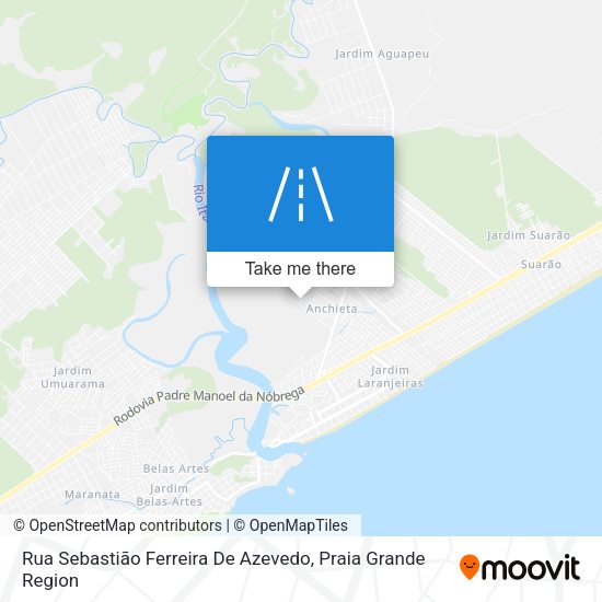 Rua Sebastião Ferreira De Azevedo map
