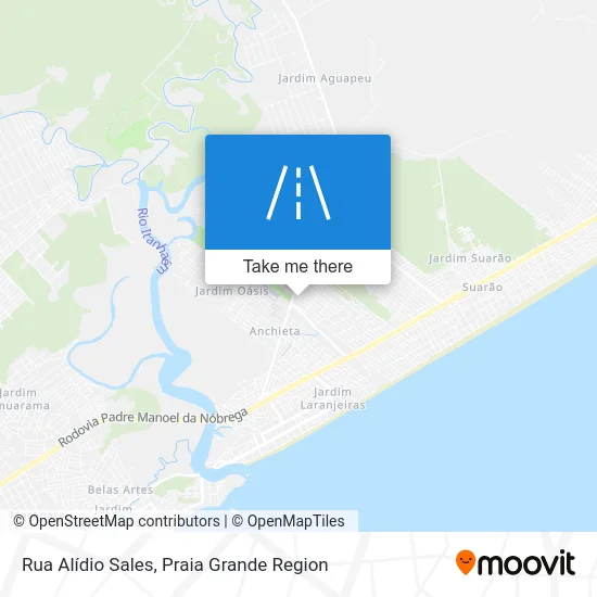 Rua Alídio Sales map
