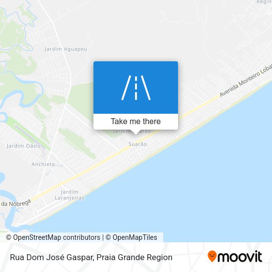 Rua Dom José Gaspar map