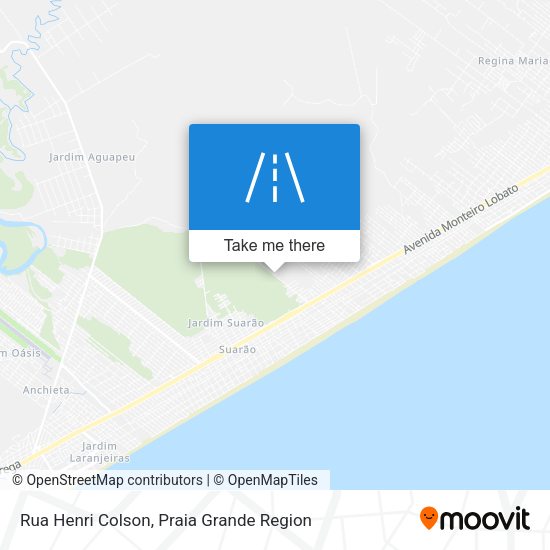 Rua Henri Colson map