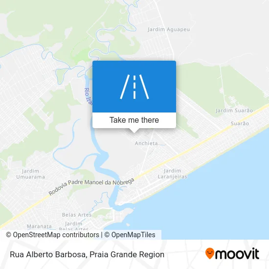 Rua Alberto Barbosa map