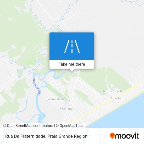 Rua Da Fraternidade map
