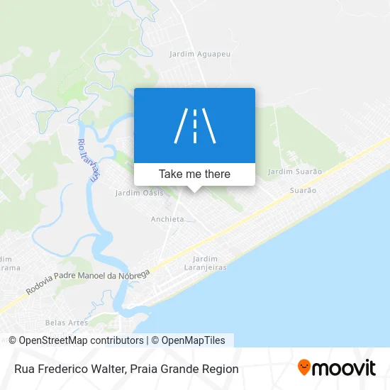 Rua Frederico Walter map
