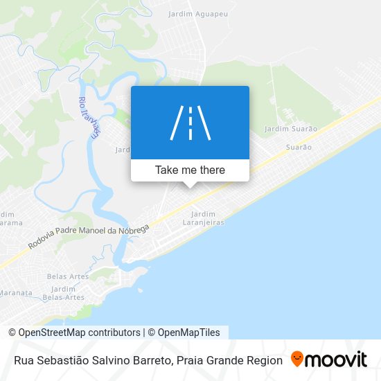 Rua Sebastião Salvino Barreto map