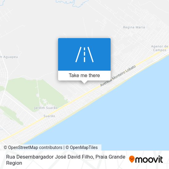 Rua Desembargador José David Filho map