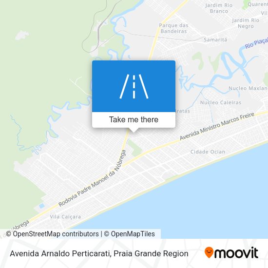 Avenida Arnaldo Perticarati map