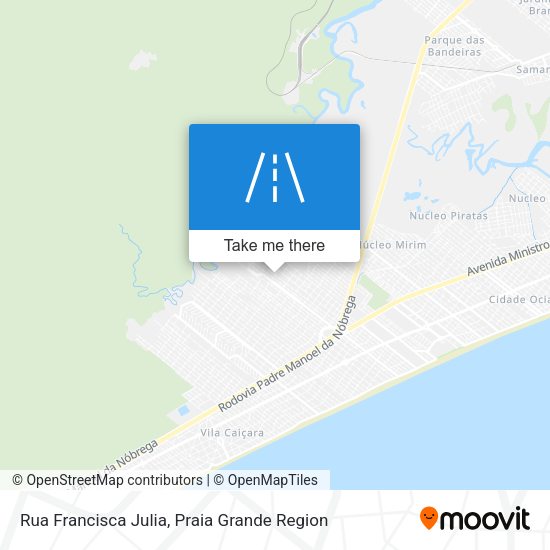 Rua Francisca Julia map
