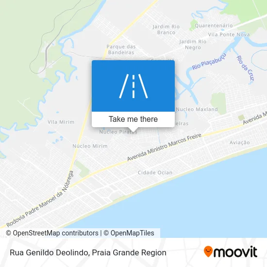 Rua Genildo Deolindo map