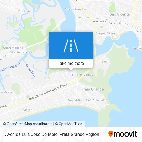 Avenida Luis Jose De Melo map