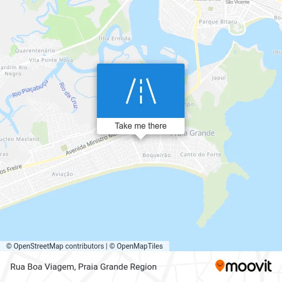 Rua Boa Viagem map