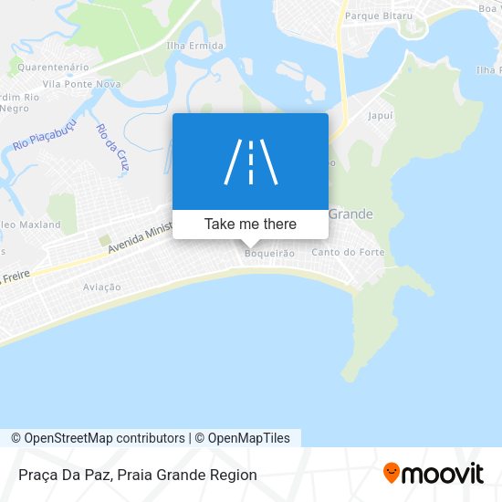 Praça Da Paz map