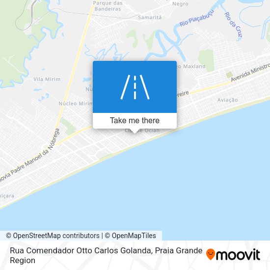 Rua Comendador Otto Carlos Golanda map