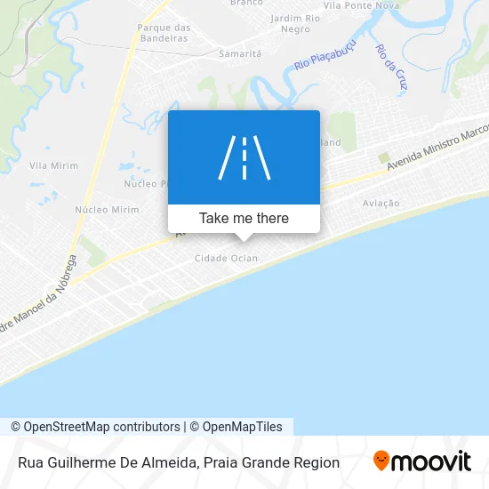 Rua Guilherme De Almeida map