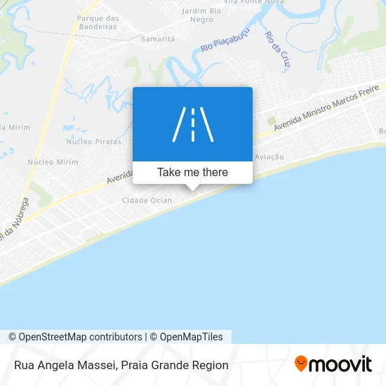 Rua Angela Massei map