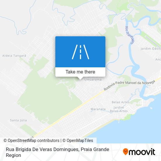 Rua Brígida De Veras Domingues map