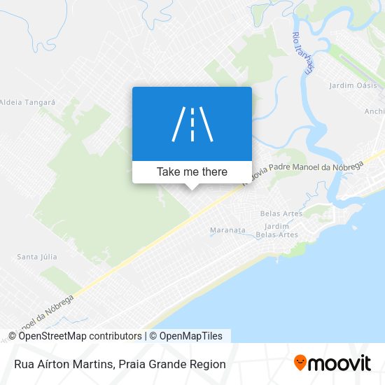 Rua Aírton Martins map