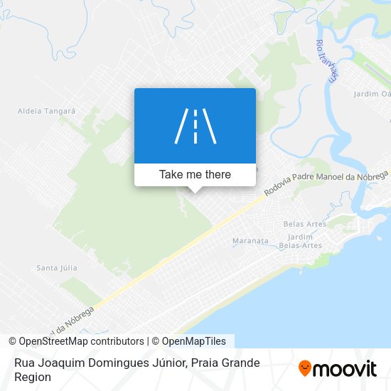 Rua Joaquim Domingues Júnior map